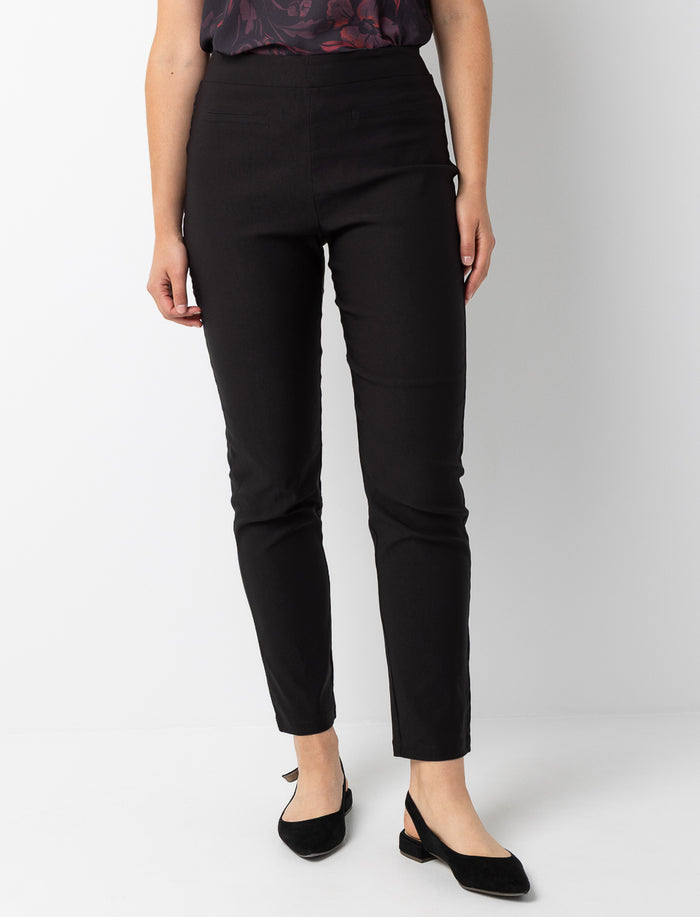 Pantalon jambes étroites à enfiler