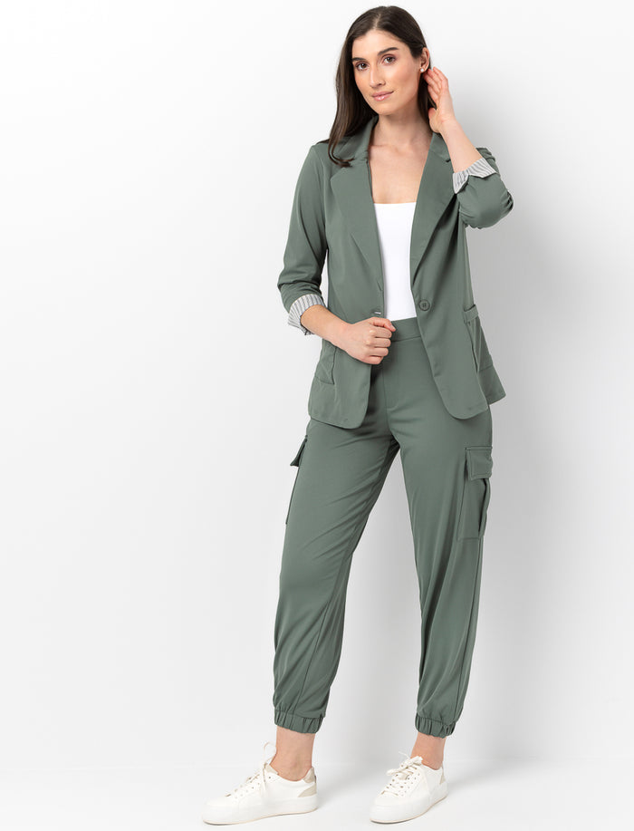 Pantalon jogger à poches cargo