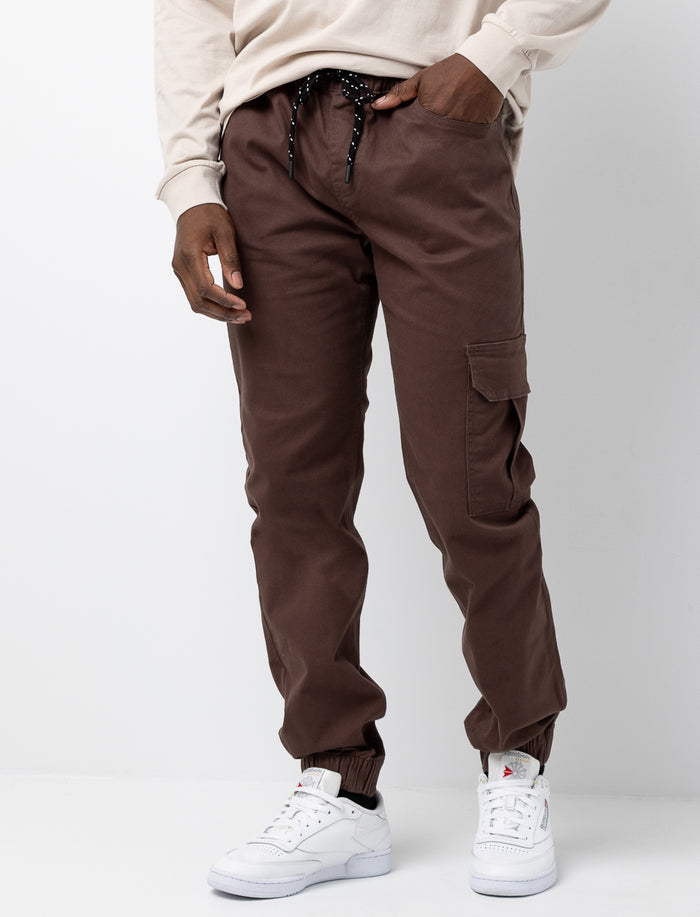 Pantalon jogger cargo à enfiler