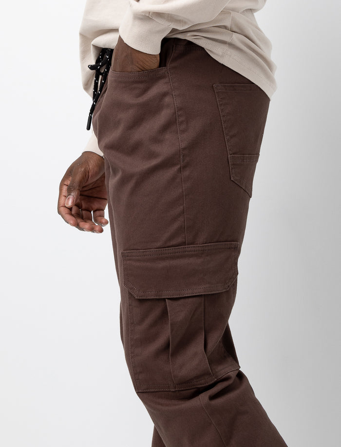 Pantalon jogger cargo à enfiler
