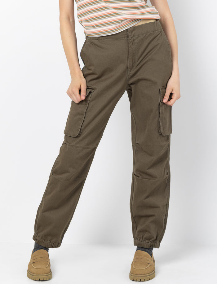 Pantalon jogger en popeline