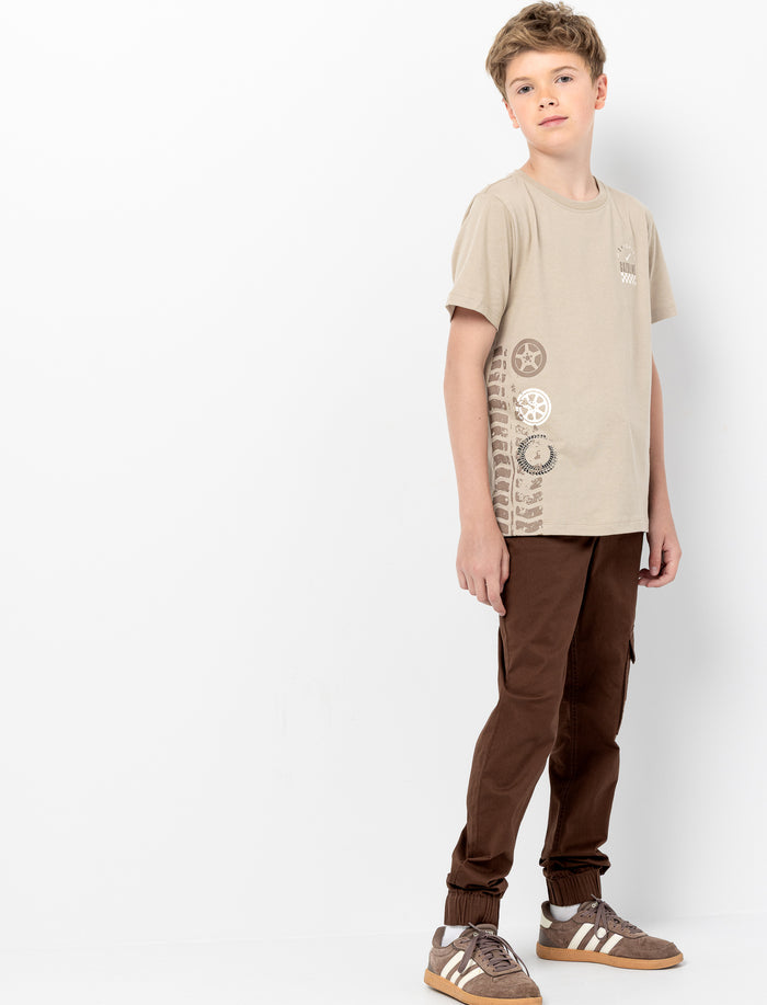 Pantalon jogger uni pour garçon