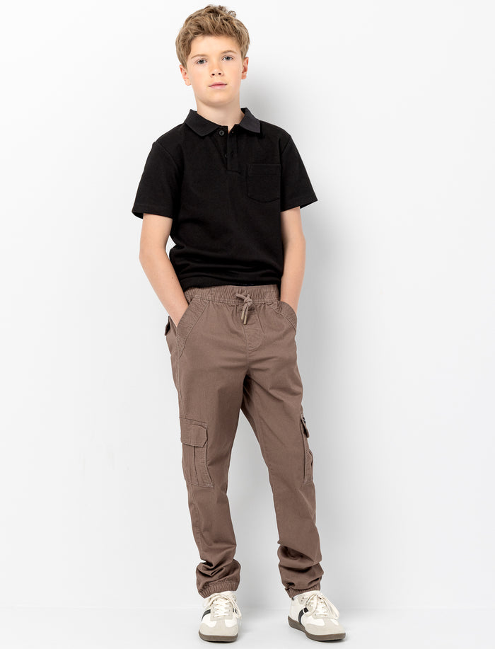 Pantalon jogger uni pour garçon