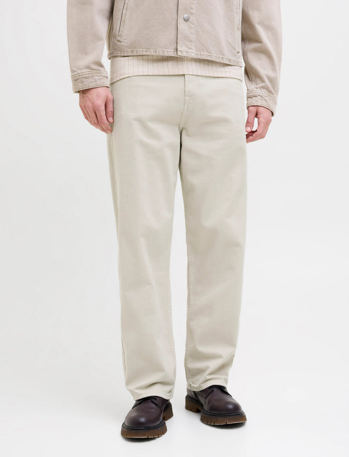 Pantalon uni à jambes larges