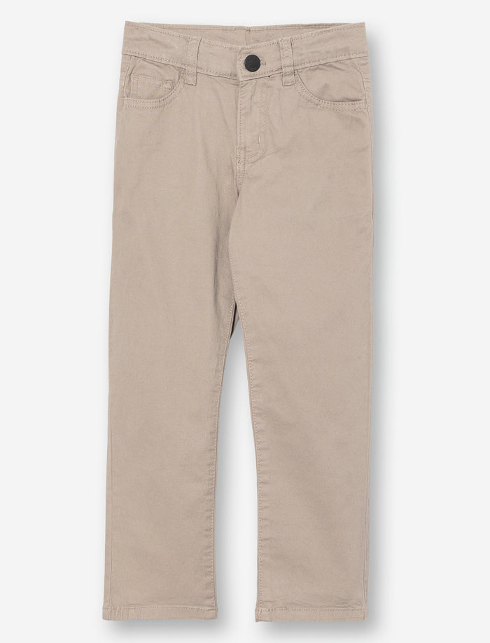 Pantalon uni pour garçon