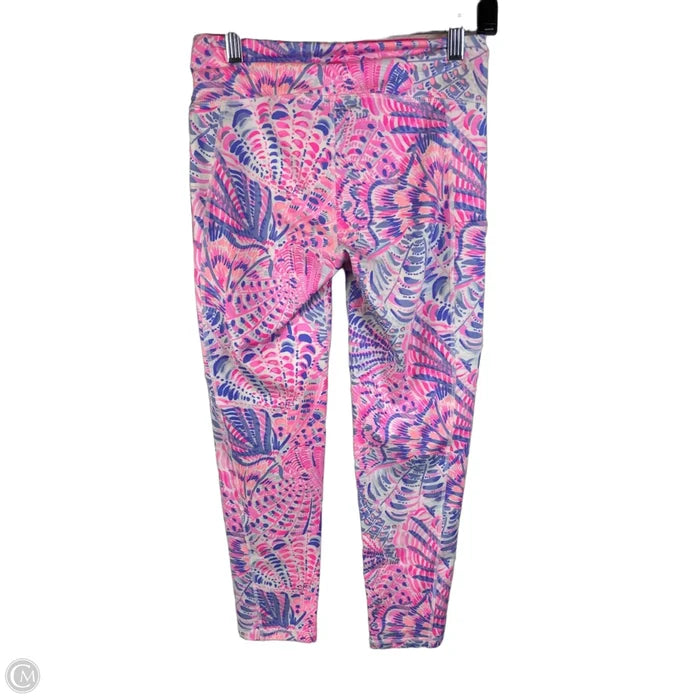 Pants Designer By Lilly Pulitzer In Pink & Purple, Size: S