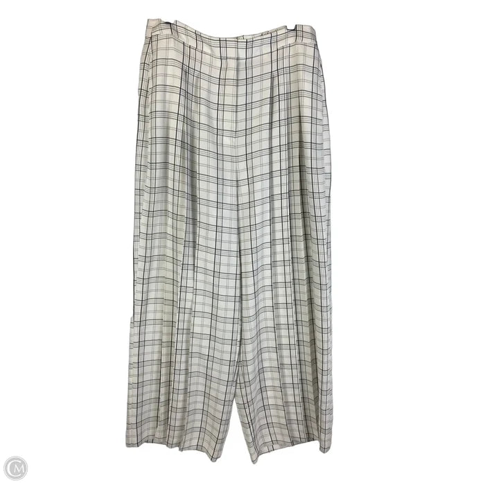 Pants Dress By Kenneth Cole In Black & White, Size: 12