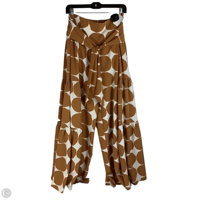 Pants Wide Leg By Jodifl In Polkadot Pattern, Size: L