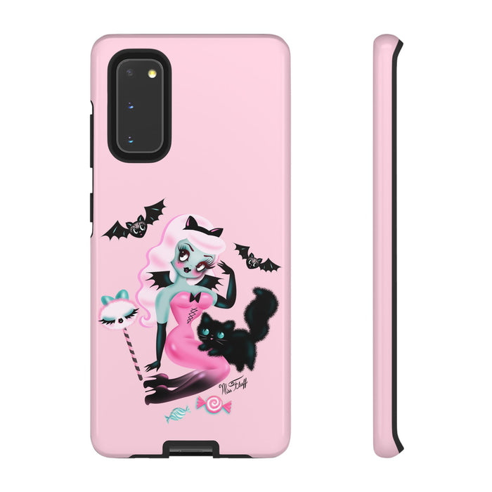Pastel Candy Vampire with Kitty • Tough Phone Case