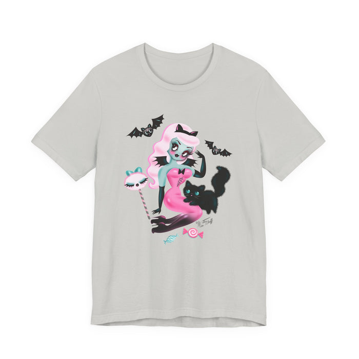Pastel Candy Vampire with Kitty • Unisex Tee
