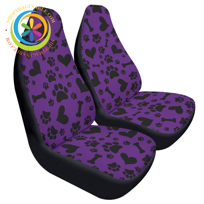 Paws-Itive Its Love Car Seat Covers Cover