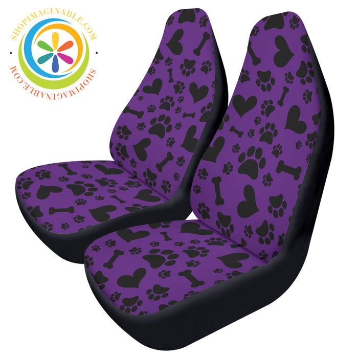 Paws-Itive Its Love Car Seat Covers Cover