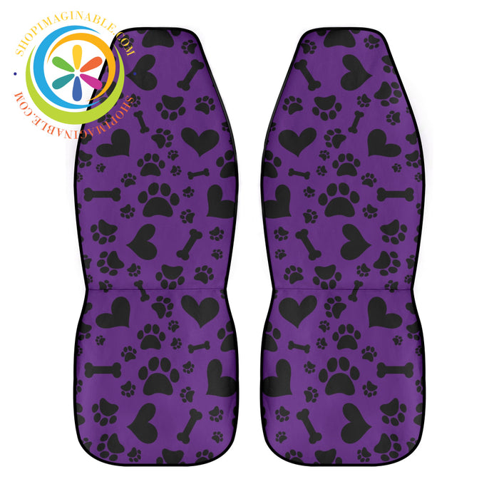 Paws-Itive Its Love Car Seat Covers Cover