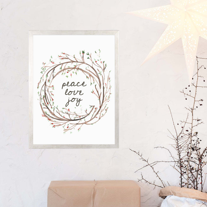 5"x7" / Art Print / Antique Silver