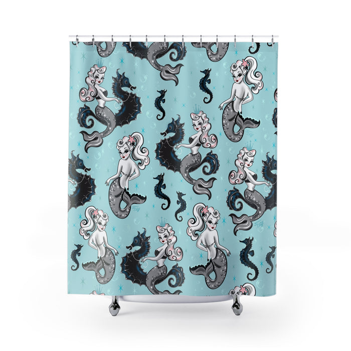 Pearla on Sea Foam • Shower Curtain