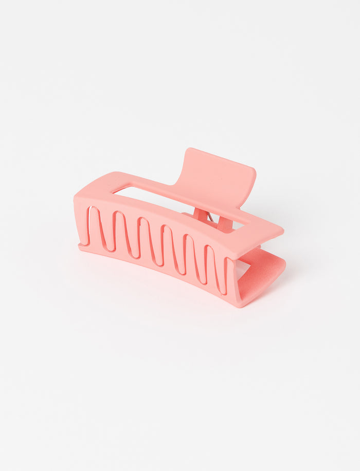 Pince à cheveux rectangulaire
