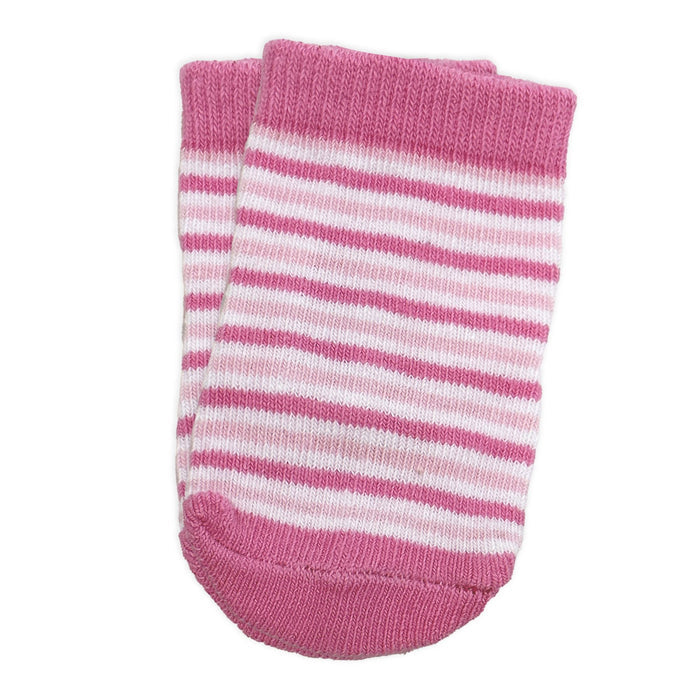 Pink Bunny & Cat Baby Socks 3-Pack (0–6 Months)