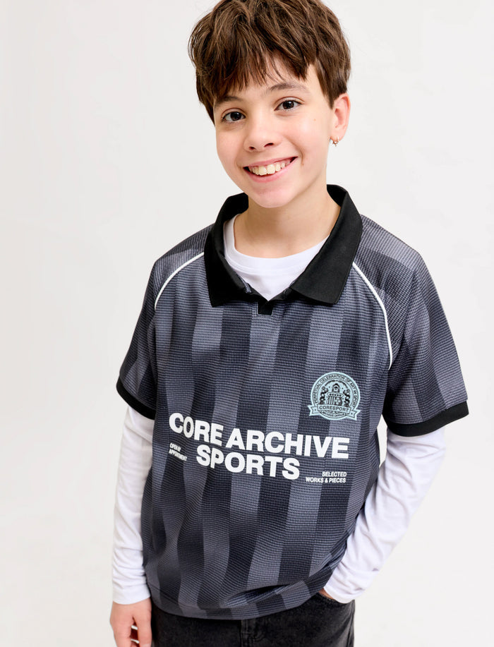 Polo de football classique