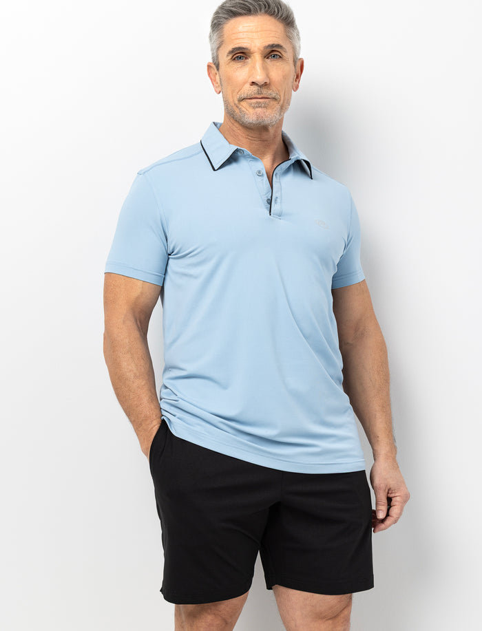 Polo de sport à manches courtes