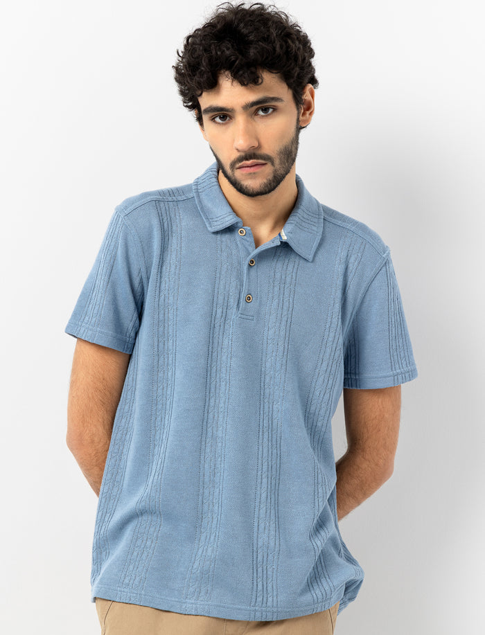 Polo en tricot