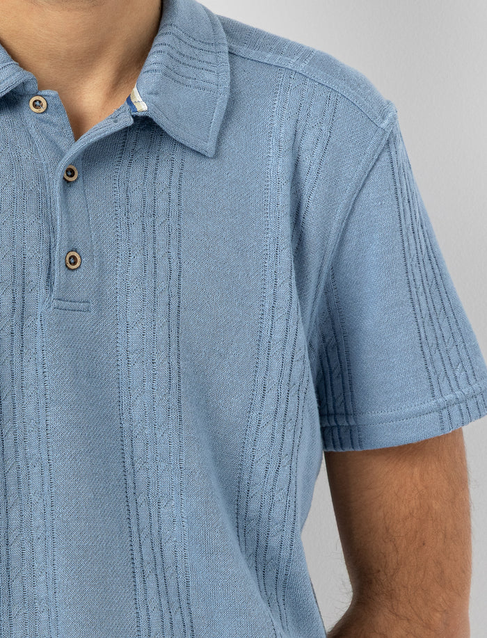 Polo en tricot