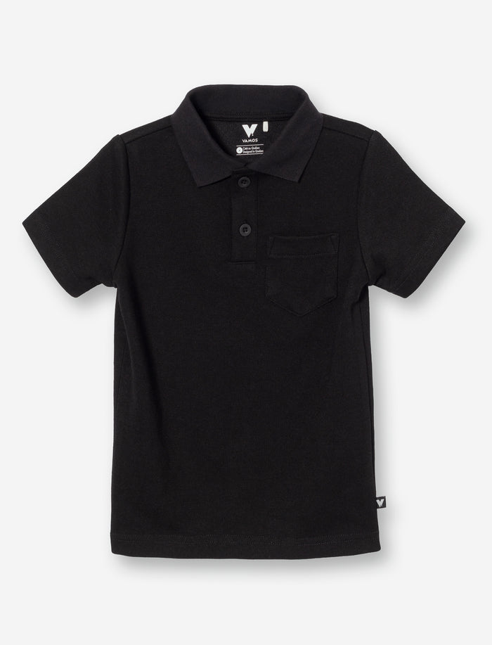 Polo essentiel à poche - petit garçon
