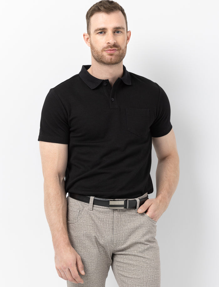 Polo essentiel à poche