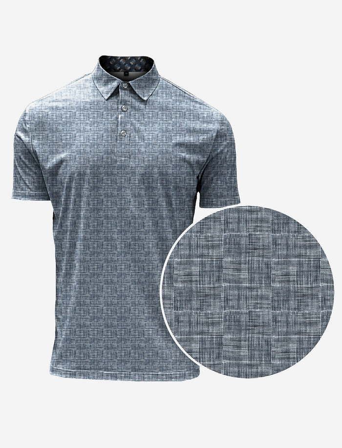 Polo extensible imprimé