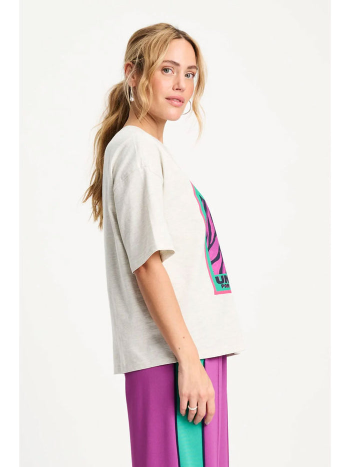 Pom Animal T-Shirt Grey