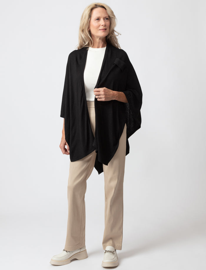Poncho uni ouvert