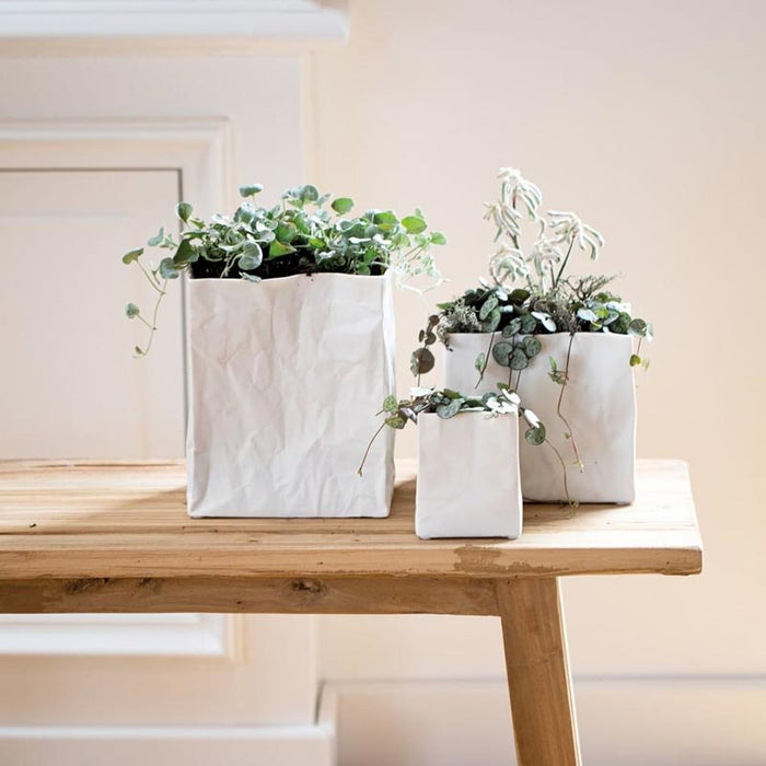 Rader Porcelain Bag Vase | Koop.co.nz