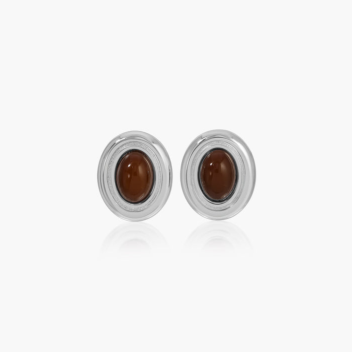 Silver / Brown
