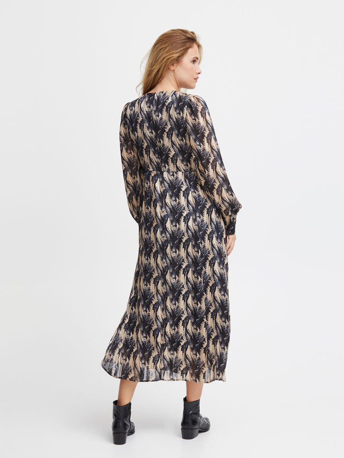 Pulz PzSabella Long Dress Frosted Almond