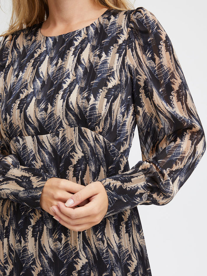 Pulz PzSabella Long Dress Frosted Almond