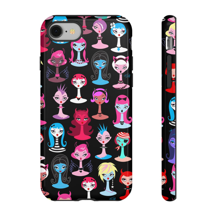 Punky Goth Dollies • Tough Phone Case