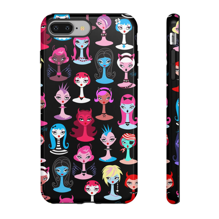 Punky Goth Dollies • Tough Phone Case