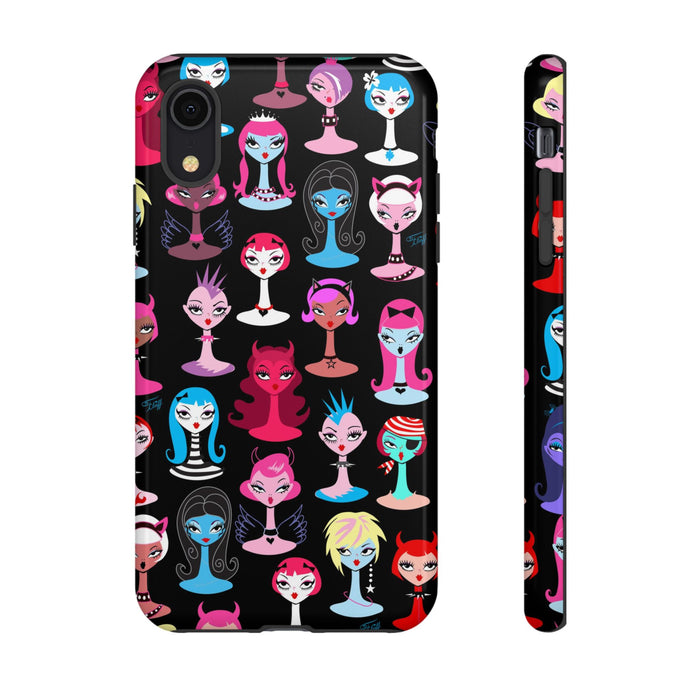 Punky Goth Dollies • Tough Phone Case