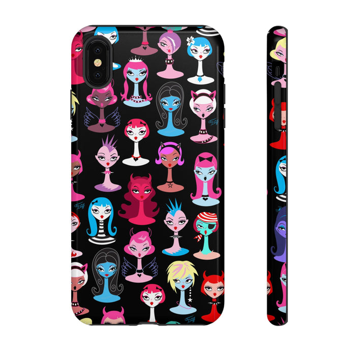 Punky Goth Dollies • Tough Phone Case