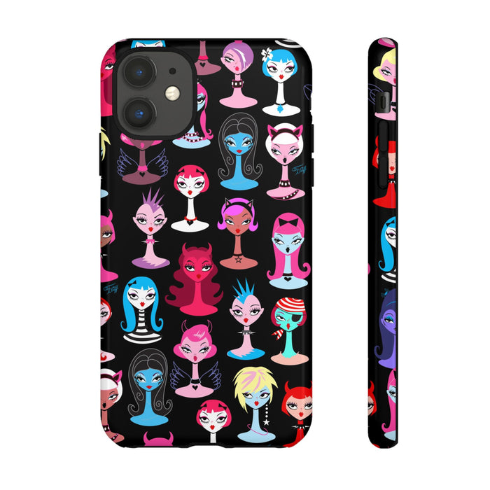 Punky Goth Dollies • Tough Phone Case