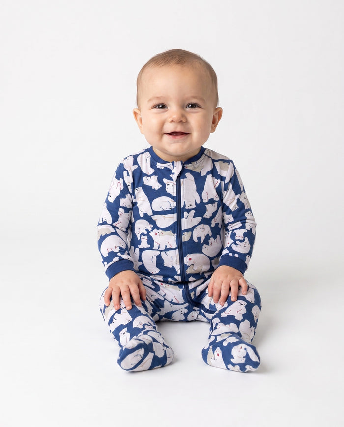 Pyjama 1 pièce imprimé pour bébé garçon