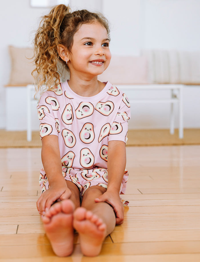 Pyjama 2 pièces imprimé - petite fille