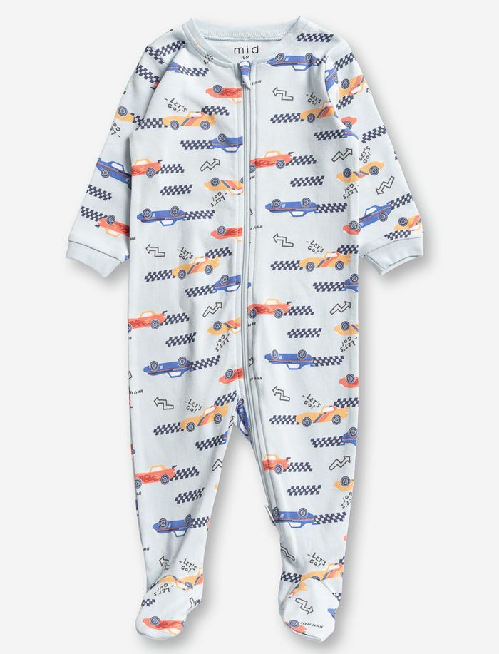Pyjama une pièce à motifs (0-9 mois)