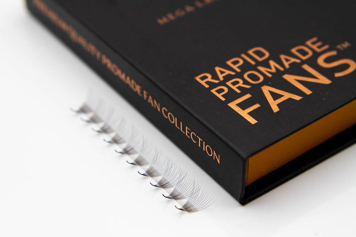 Bundle of 5 Rapid Promade Fans - 5000 Fans Promade Fans Mega Lash Academy