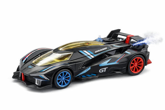 RC Racing Car with Spray Effect- Age 6+