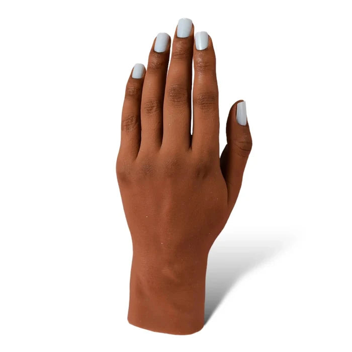 Red Iguana 3.0 Full Left Poseable Practice Hand — Analuisa Poseable Practice Hand Red Iguana