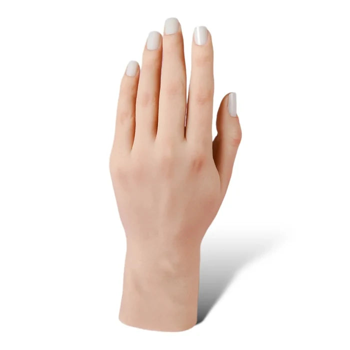 Red Iguana 3.0 Full Left Poseable Practice Hand — Inessa Poseable Practice Hand Red Iguana