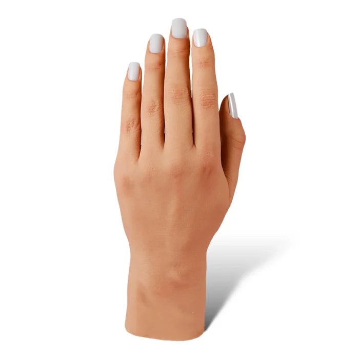 Red Iguana 3.0 Full Left Poseable Practice Hand — Nicole Poseable Practice Hand Red Iguana