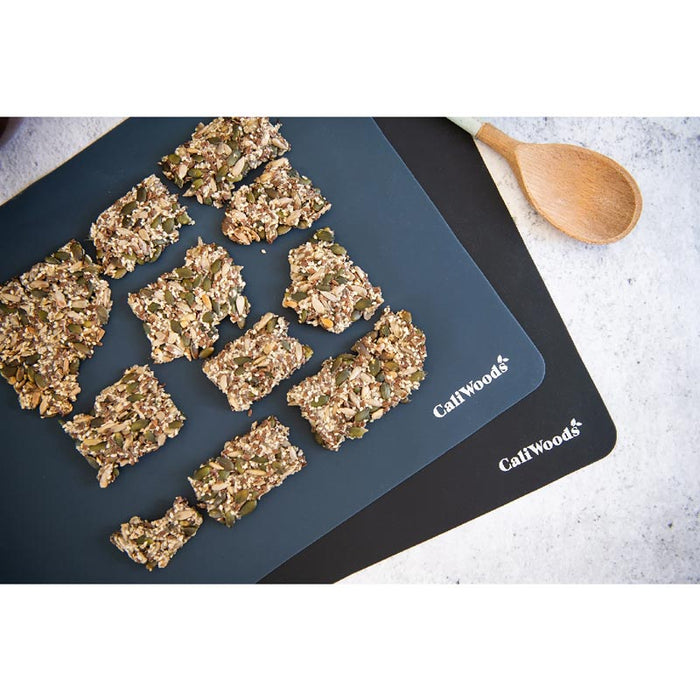 CaliWoods Reusable Baking Mats (2pc) - Dark Mood | Koop.co.nz