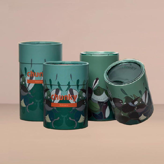 Chunky Reusable Stainless Coffee Cup - Birds Of NZ | Koop.co.nz