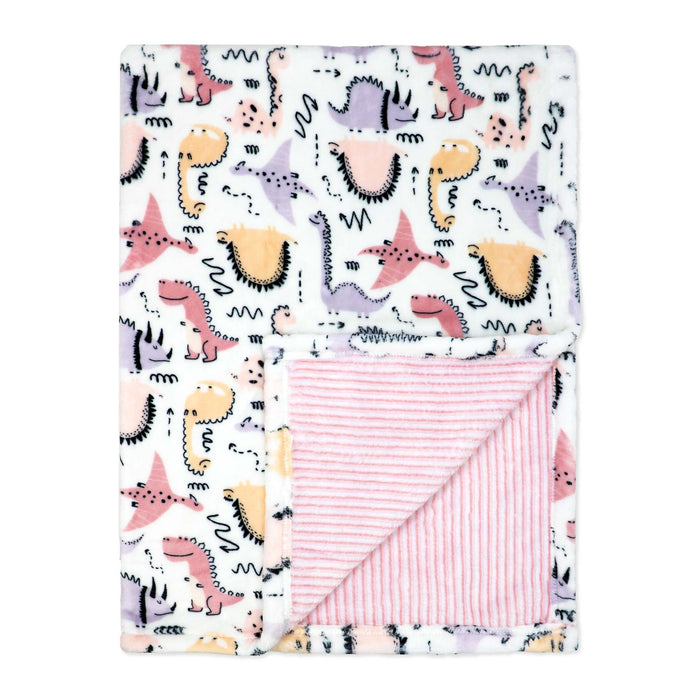 Reversible Sage Sheep Baby Blanket – 100% Polyester, 30" x 40"